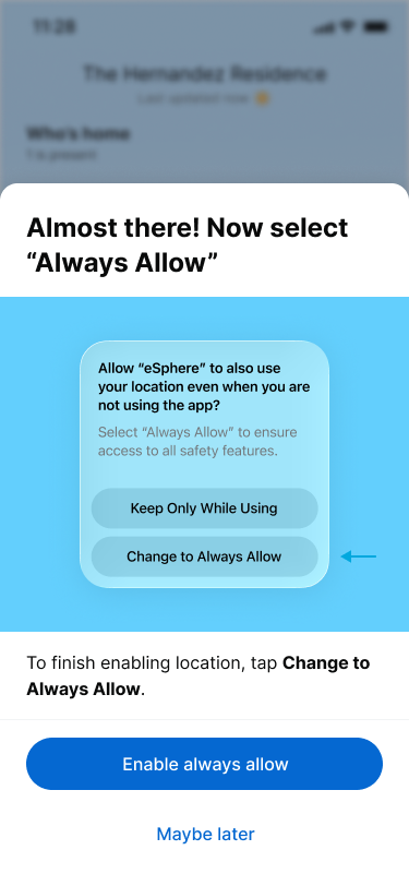 Location permission Android