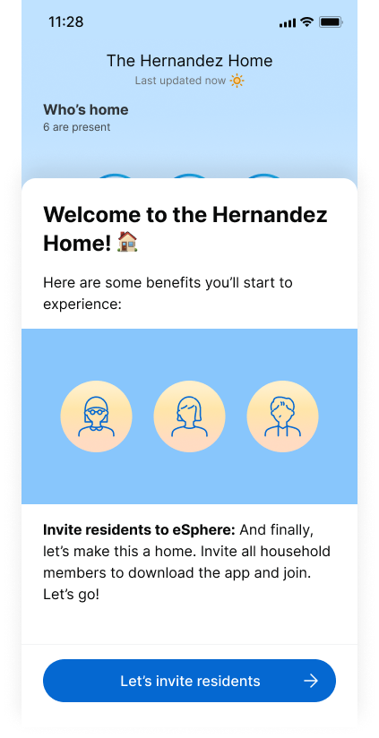 Welcome to your home screen